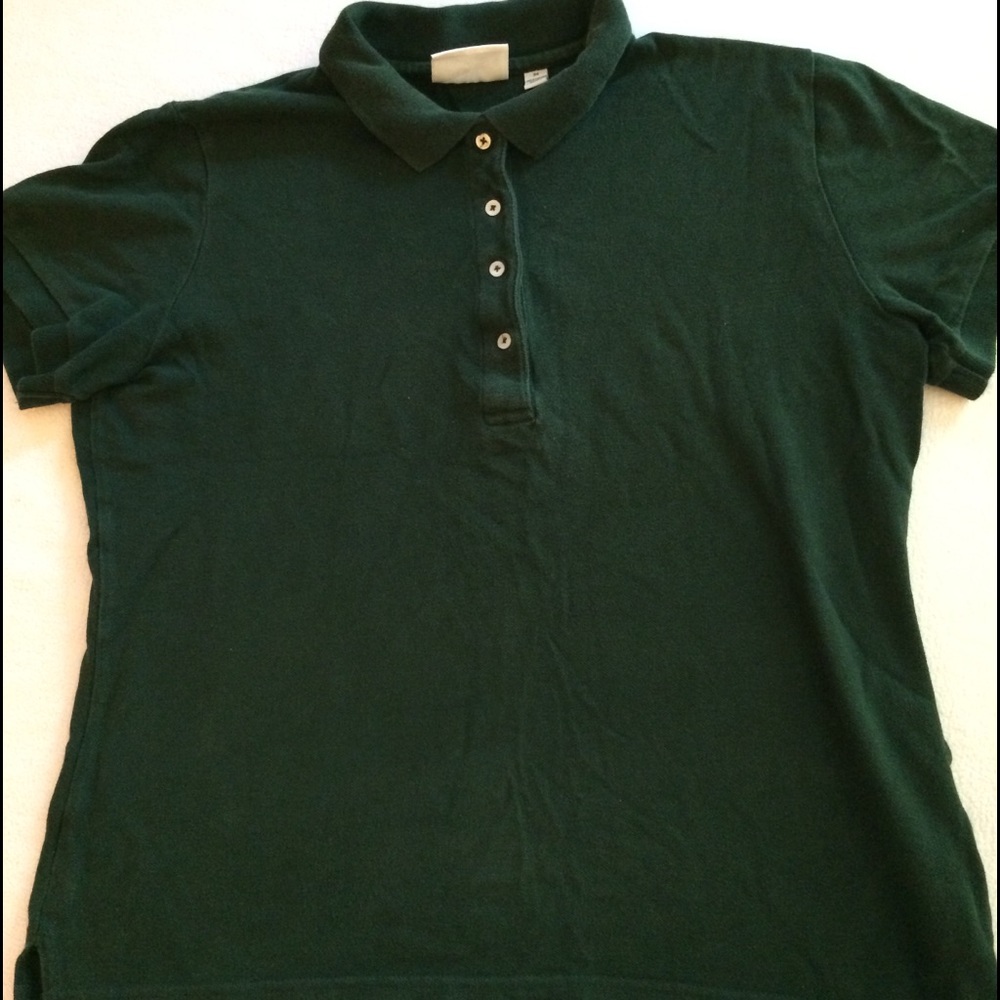 OUTERBANKS GREEN SHORT SLEEVED POLO